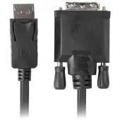 Lanberg DisplayPort-Kabel - - CA-DPDV-10CU-0018-BK - Schwarz - 1,8 m - DisplayPort-Stecker