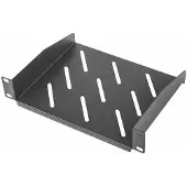 Lanberg AK-1012-B, Regalboden, Schwarz, 20 kg, 25,4 cm (10 Zoll), 254 mm, 180 mm