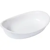 Pyrex Auflaufform Supreme Oval Weiß 1,7 L