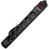 Riello Thunder6002 Mehrfachsteckdose Schwarz One Size / EU Plug 220V Schwarz One Size