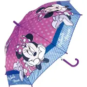 Big Buy Cooking Automatikschirm Minnie Mouse Lucky Rosa (Ø 84 cm)