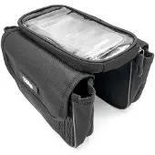 Tols Route Double Phone Frame Bag Schwarz