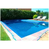 Fun And Go Poolabdeckung Fun&Go Leaf Pool Blau (7 x 11 m)