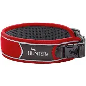 Hunter Halsband Divo - Rot/Grau
