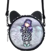 Santoro London Mini Round Gorjuss Smitten Kitten Umhängetasche