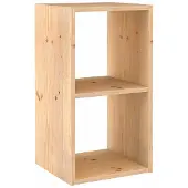 Astigarraga 2 Würfel Modulares Regal Aus Massivem Kiefernholz