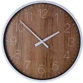 Intesi Wanduhr mit Holzdesign 25 cm SEGNALE KO-837000160