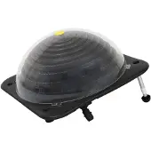vidaXL Solarkugel Poolheizung 2 Stk. 75x75x36 cm HDPE Aluminium