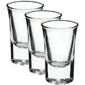 Bormioli Rocco | Set mit 3 Schnapsgläsern Dublino durchsichtig Glas x6.5 cm | NADUVI