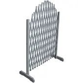 vidaXL Rankgitter Massivholz Tanne 1,8x1 m Grau