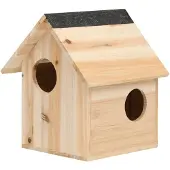 vidaXL Eichhörnchenhaus Tanne Massivholz 26x25x29 cm