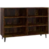 vidaXL Sideboard Räuchereiche 103,5x35x70 cm Holzwerkstoff