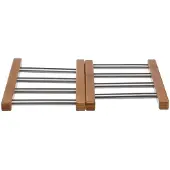 5 Five Potter Bamboo Edelstahl - ausziehbar
