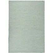 vidaXL Outdoor-Teppich Flachgewebe 160x230 cm Türkis