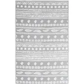 vidaXL Outdoor-Teppich ARAKIL Grau 160x230 cm PP