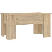 vidaXL Couchtisch Sonoma-Eiche 79x49x41 cm Holzwerkstoff