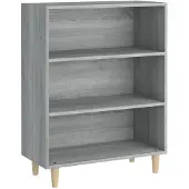 vidaXL Sideboard Grau Sonoma 69,5x32,5x90 cm Holzwerkstoff