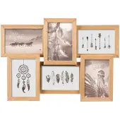 Atmosphera Wall Photo Frame Collage Braun