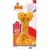 Nylabone Strapazierfähiges Kauspielzeug Knochen Mit Käsegeschmack Für Hunde