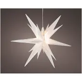Lumineo Led Weihnachtsstern 40 Cm Durchsichtig Durchsichtig One Size