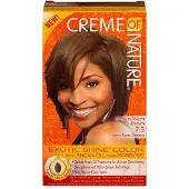 Creme of Nature Exotischer Glanz Farbe Medium Warm Braun 7.3