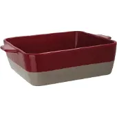 Olympia Bräter rot und taupe 4,2L