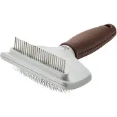 Hunter - Bürste Kombi Zupfen und Kämmen Spa - Hundezubehör Gr M - 20,0 x 11,0 cm braun/grau