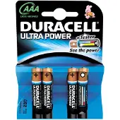 Duracell AAA Ultra Power (4pcs), Alkali, Zylindrische, 1.5 V, LR03, 45 x 11 x 11 mm
