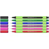 Schneider Electric Line-Up Fineliner 0,4 mm, 5 + 1 , sortiert