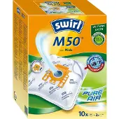 Swirl M50, Staubsaugerbeutel mit Anti-Allergen-Filter, 10 Stück