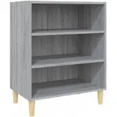 vidaXL Sideboard Grau Sonoma 57x35x70 cm Holzwerkstoff