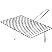 Sauvic Grill 46.6x28 Cm Silber Silber One Size