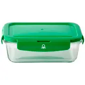 Benetton 840ml Airtight Container Grün