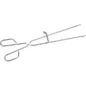 Sauvic Meat Tongs For Barbecue With Stop 45 Cm Silber