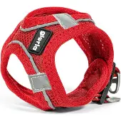 Gloria Hundegeschirr Air Mesh Trek Star Einstellbar Rot (18-20 cm)