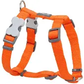Red Dingo Hundegeschirr weich 25-39 cm Orange