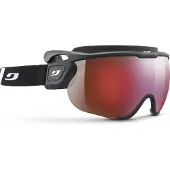 Julbo - Photochrome Nordische Skibrille mit Visier - Sniper Evo L Reactiv HC 0-4 Black - schwarz