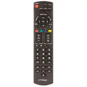 TM Electron Common TV CTVPA01 - Fernbedienung Universal (Kompatibel mit Panasonic TVs) Farbe Schwarz