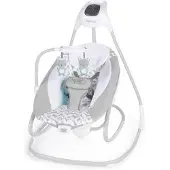 Ingenuity Schaukelstuhl 2-in-1 Swing Lounger - Raylan Grau Weiß