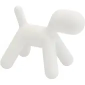 Magis Puppy Abstractdog Hocker Klein Weiß