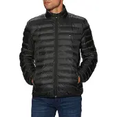 Tommy Hilfiger Core Packable Recycled Jacket - Slim Fit Jacket - Black Größe: XXL | Leichte Jacken Outlet | Herren | Schwarz