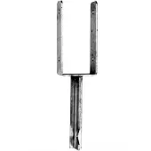 Intergard U-Pfostenträger mit Steindolle 101mm