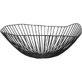Serax - Cesira Korb, Ø 39 x H 13 cm, schwarz