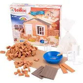 Teifoc Strandhaus-Bausatz 29,2 x 35,1 cm braun 130-teilig