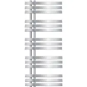 LuxeBath Iron EM Design Badheizkörper - 500 x 1200 mm - Chrom - Designheizkörper Paneelheizkörper Heizkörper Handtuchwärmer, ohne Heizstab