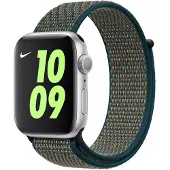 Apple MXN22ZM/A, Band, Smartwatch, Purpur, Grün, , Watch 38mm Watch 40mm, Nylon