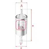 Sofima Kraftstofffilter S 1941 B