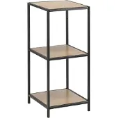 Emob | Bücherregal Sigrid naturel MDF 35x83x37 cm | NADUVI