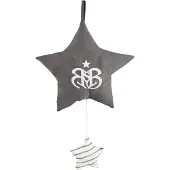 Roba Spieluhr "Rock Star Baby 3", grau, Spieluhren, KinderB:27cm H:27cm, Baumwolle, Polyester, Spieluhr, B:27cm H:27cm