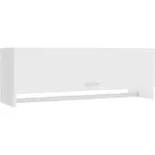 vidaXL Kleiderschrank Weiß 100x32,5x35 cm Holzwerkstoff